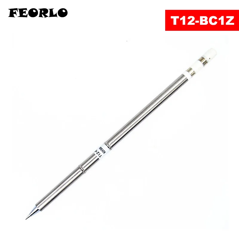 FEORLO 1 шт. ПАЯЛЬНЫЕ НАКОНЕЧНИКИ T12 для HAKKO T12-BC1Z BC2Z BC3Z BC4Z D12 D32 D52 ПАЯЛЬНЫЕ НАКОНЕЧНИКИ для паяльной сварки