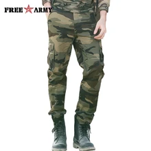 Военные камуфляжные мужские брюки-карго, 3 цвета, хлопковые джоггеры, повседневные мужские брюки, тактические брюки, брюки с карманами для мужчин, большие размеры