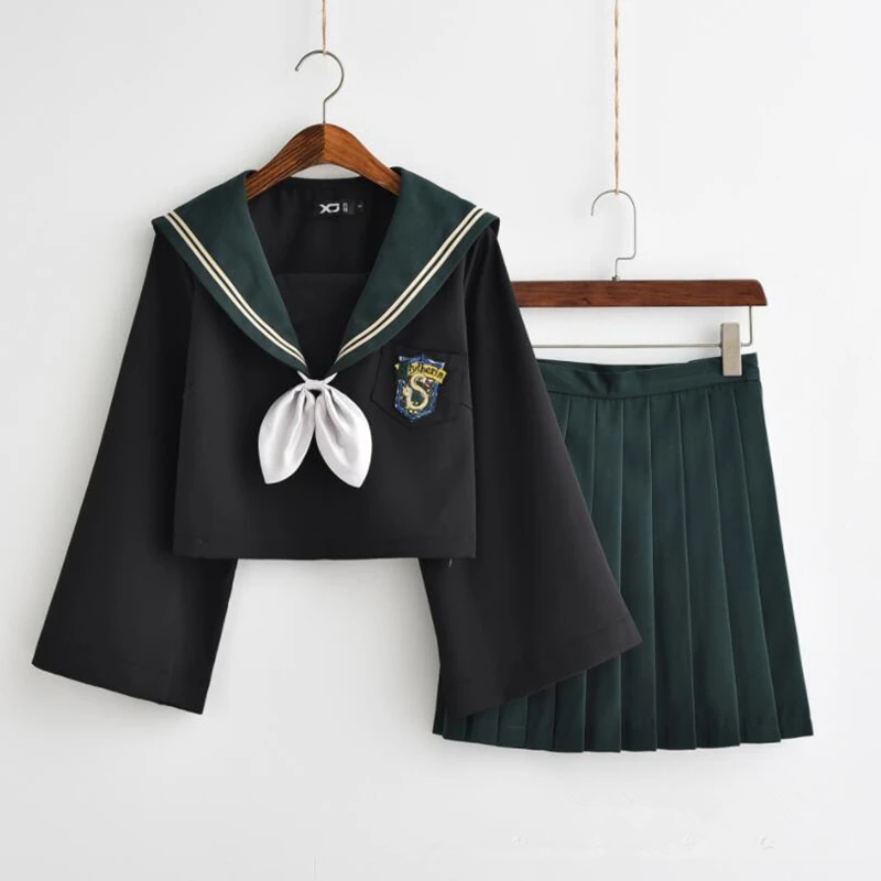 shoes Stick out brain HP Slytherin Disfraz de Lolita Sailor JK para mujer, uniforme, conjuntos de  falda|Vestidos de Lolita| - AliExpress