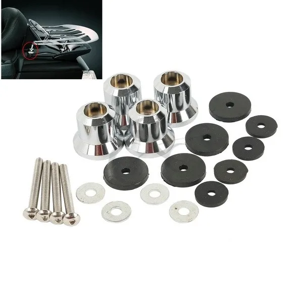 Completo para Honda Risers Goldwing Bagageiro Gl1800 Modelos 01-13 08 5 - 8 Kit Mod. 216848 2 Cheap Sistemas de transporte