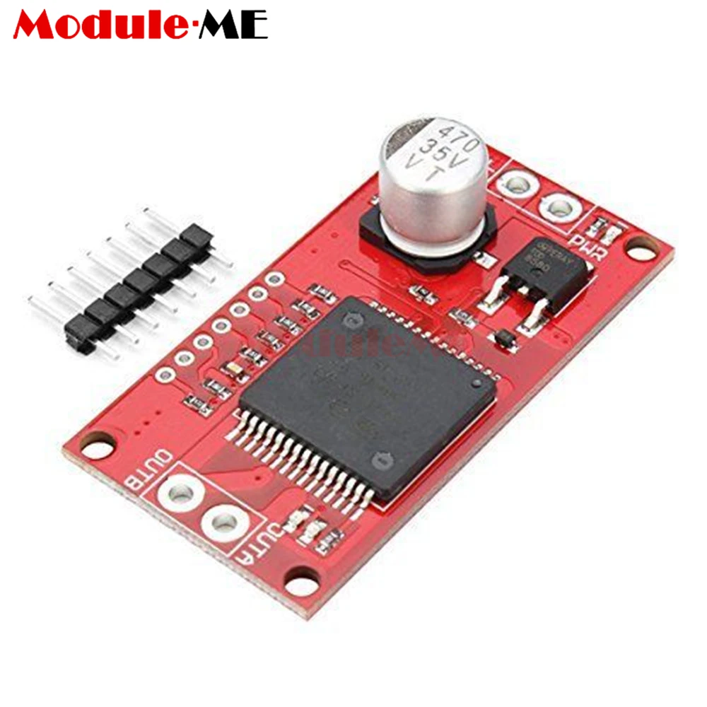

Mini VNH2SP30 Stepper Motor Driver Monster Moto Shield Module High Current 30A Drive Board For Arduino Replaced L298 H-bridge