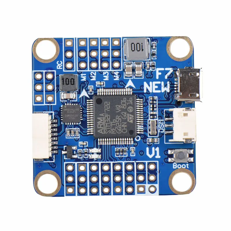 

30.5*30.5mm F7 V1 Flight Controller STM32F722 5V/3A BEC w/ OSD Barometer for RC Models Multicopter Frame Spare Part Accessories