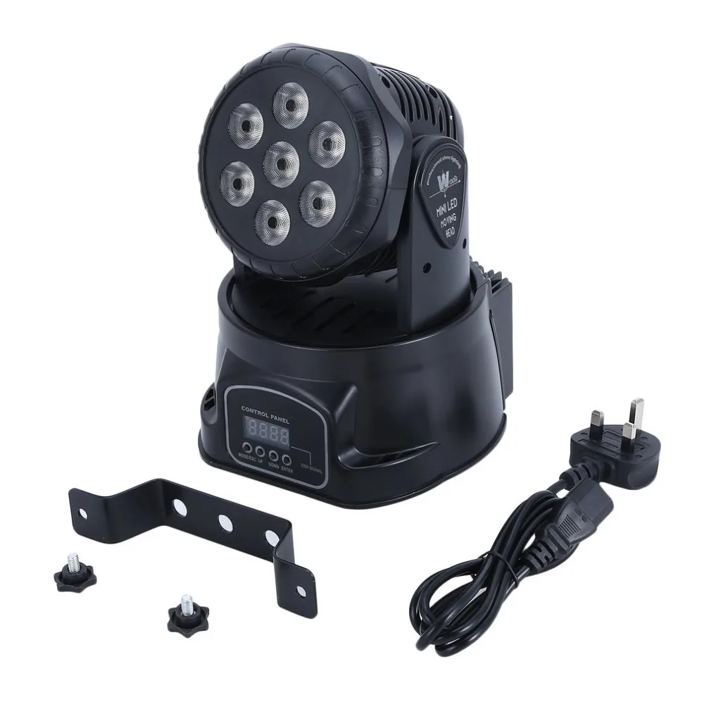 

(Ship From UK)LCD Screen Display 70W RGBW Beam LED Moving Head Stage Lighting DMX512 DJ Disco Club Party Light for Party Stage