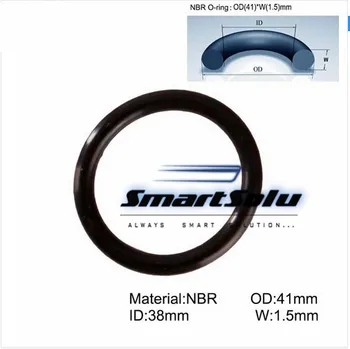 

Free shipping 200piece 41mm*38mm*1.5mm/NBR o ring seal dichtung green Gasket of motorcycle part/consumer product red NBR o-ring