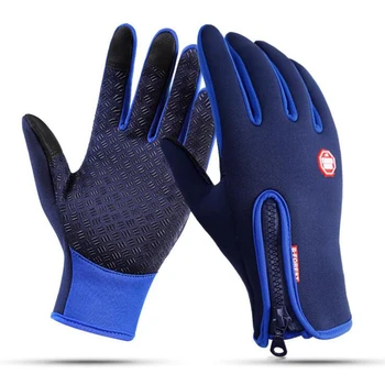

Winter Men Women Touch Screen Ski Gloves Silicone Anti-slip Gloves Motorcycle Cycling Snow Windstopper Gloves