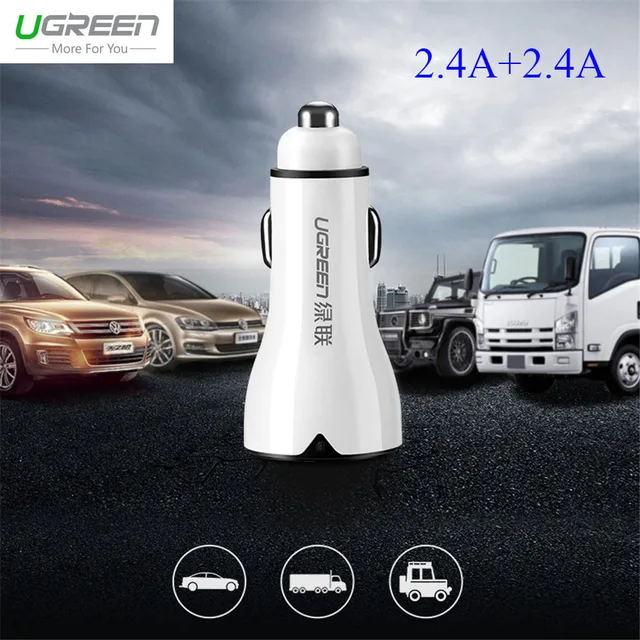Special Offers High Quality Ugreen 24W 4.8A Fast Car Charger For Xiaomi Mi7 Mi6 Mi5 Car Phone Charger For Samsung Galaxy S9 S8 Plus S7 Tablet Special Offers High Quality Ugreen 24W 4.8A Fast Car Charger For Xiaomi Mi7 Mi6 Mi5 Car Phone Charger For Samsung Galaxy S9 S8 Plus S7 Tablet