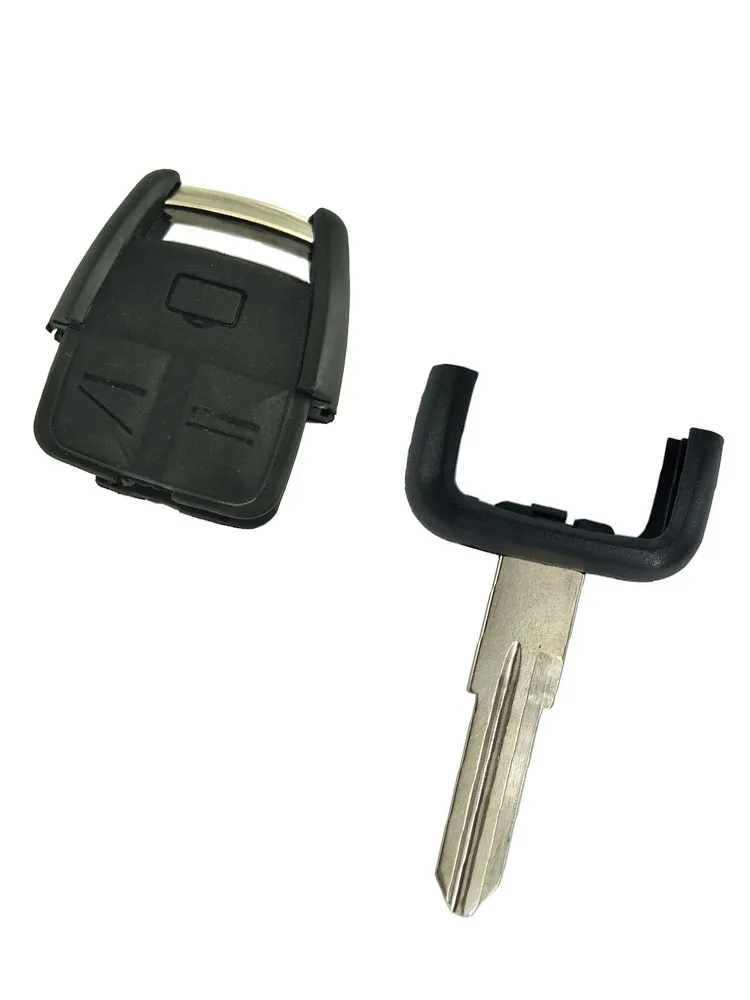PREISEI 35 шт./лот 3 кнопки HU46 левой замены лезвий удаленной машине ключ чехол Брелок для Opel Vauxhall Vectra Zafira Astra