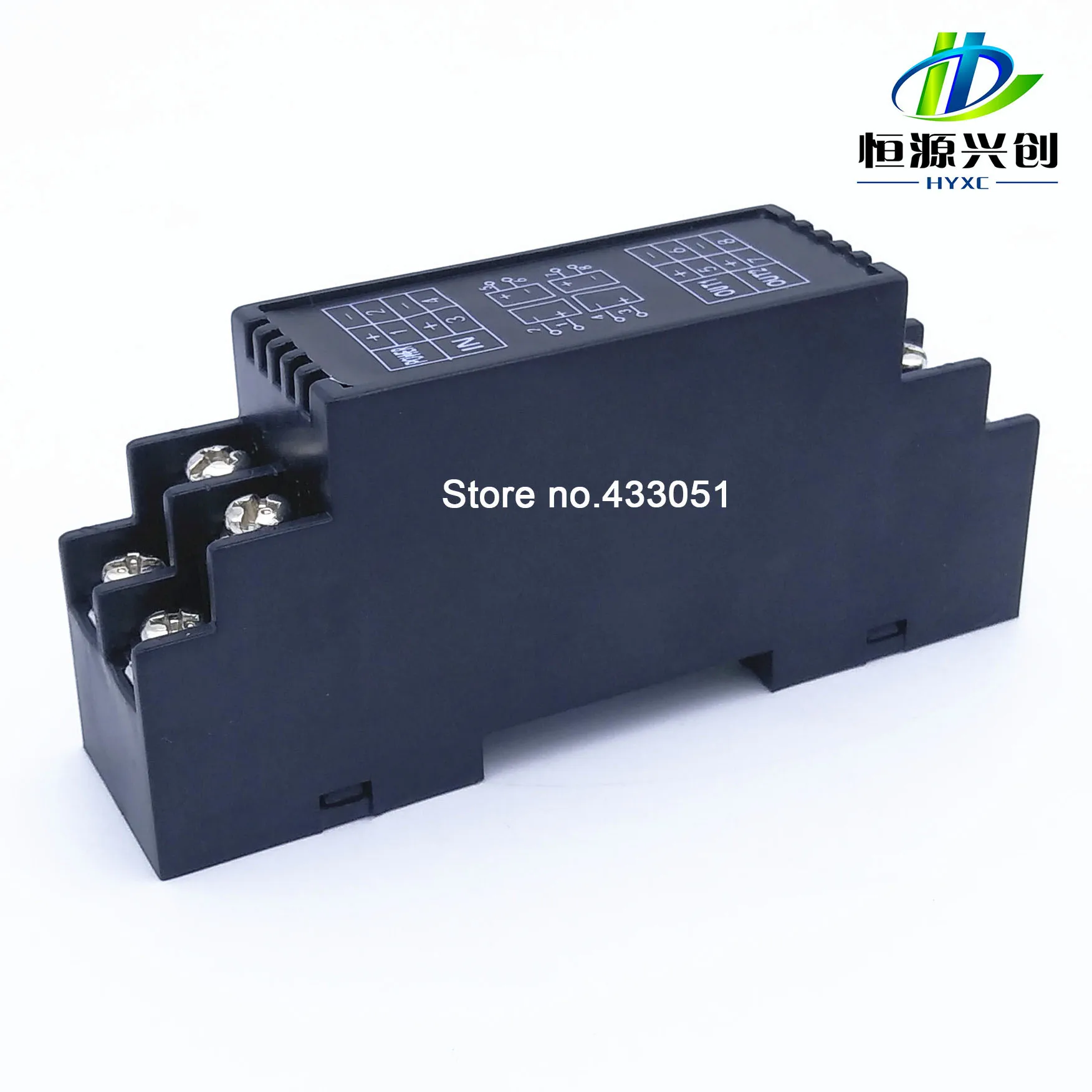 DC signal isolation transmitter input 0~75mV/4~20mA/0~10V output 0~5V/-0~10V/20~4mA Multiple signal customization
