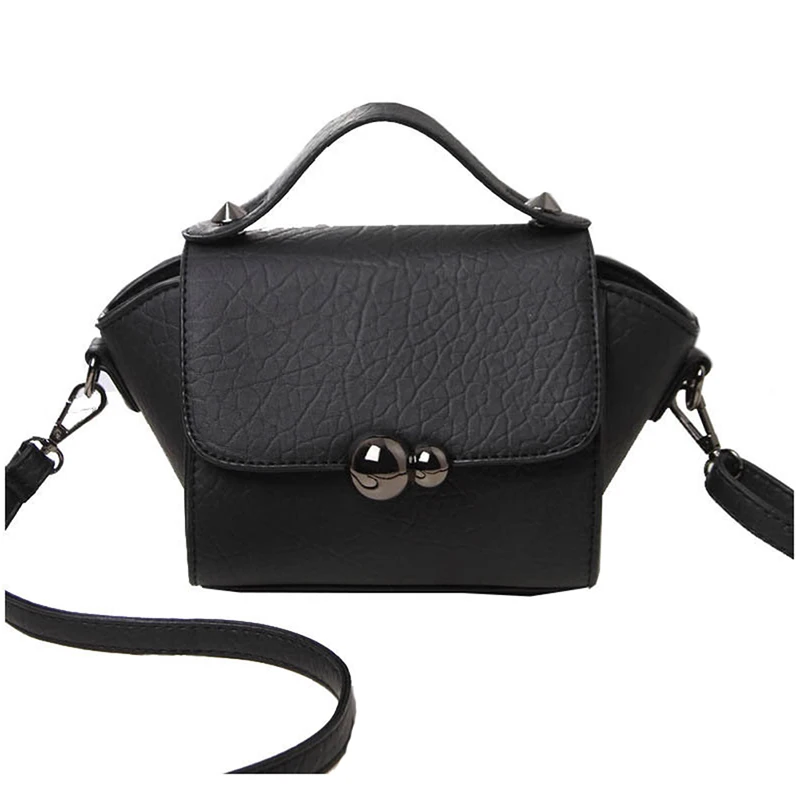 

New Spring and Summer Women Bags Gourd Lock Button Portable Small Top-Handle Bags Women Shoulder Bag