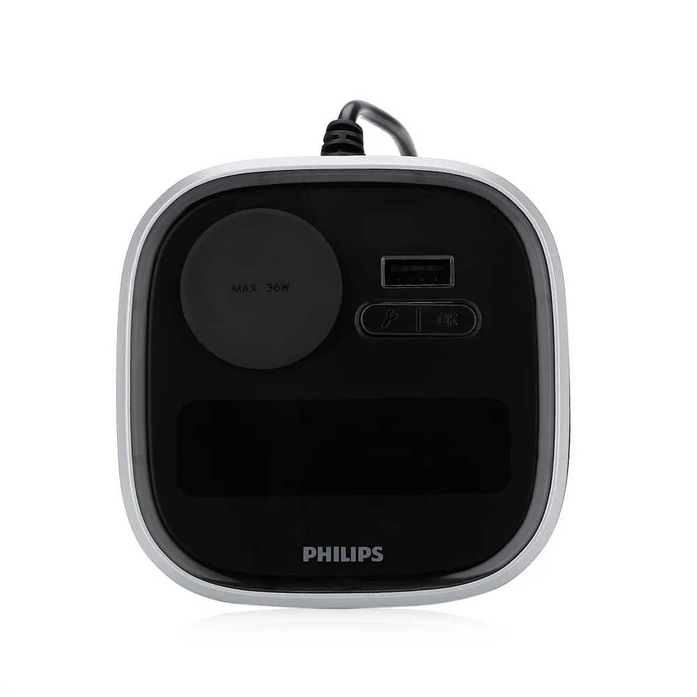 PHILIPS TPMS Auto Tyre Pressure Monitoring System with 4 External Sensors Cup Shape Car / USB Charger