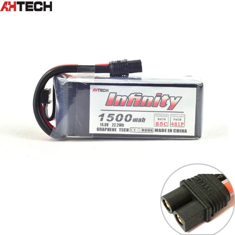 

Infinity 3S 11.1V 1500mAh 85C Graphene LiPo Battery XT60 Boosting Charger For Helicopter Multirotor FPV Racing Drone