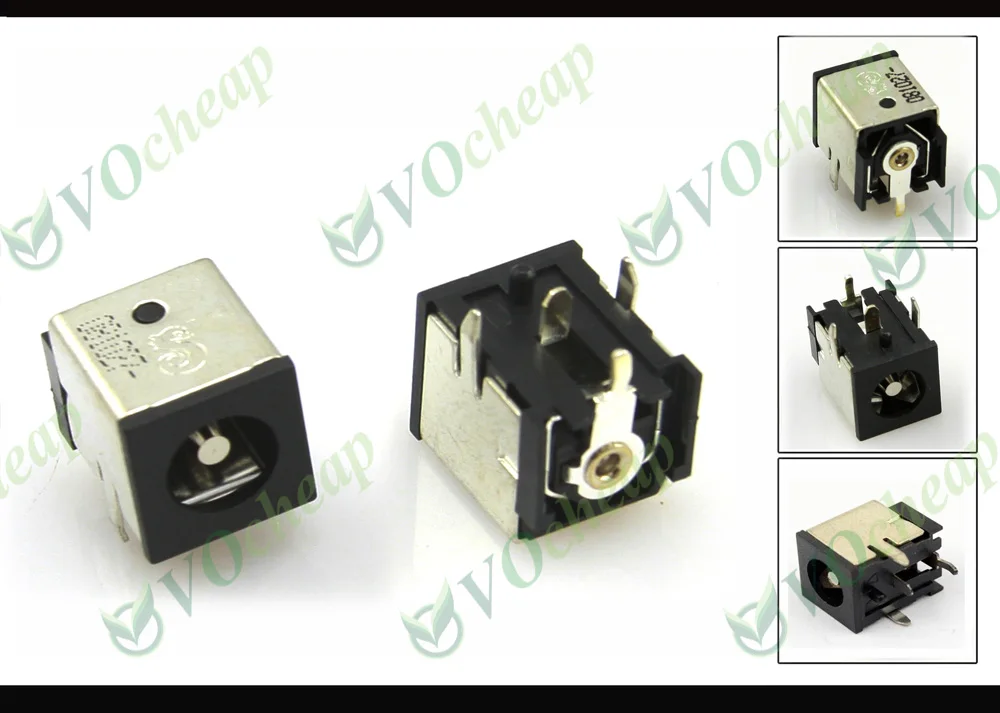 

50x Laptop DC power jack Socket for HP Compaq ZD7000 ZV5000 ZX5000 R3000 NX9100 Presario 3000 For Toshiba A70 A75 1800 1900