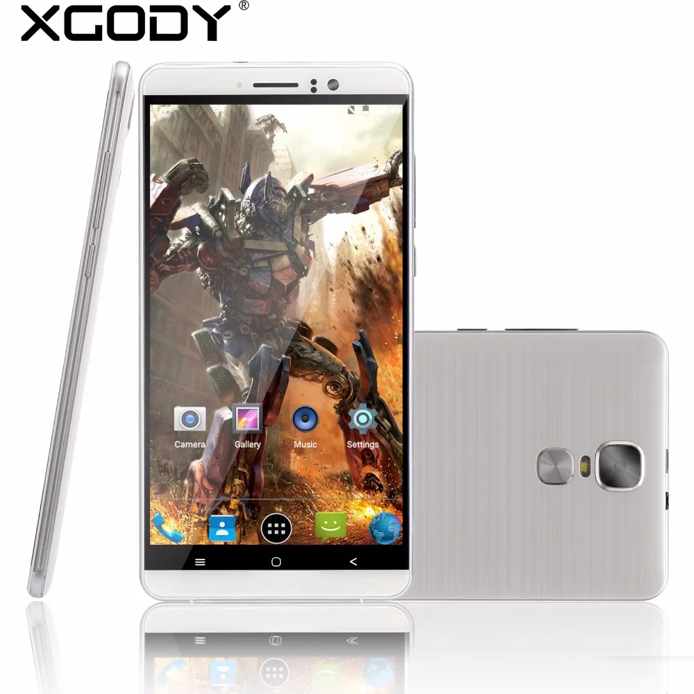 Xgody Smartphone 6.0 Inch Quad Core 1GB RAM 8GB ROM Android 5.1 Dual SIM Cards Telefone Celular 3G Unlocked Cell Phones