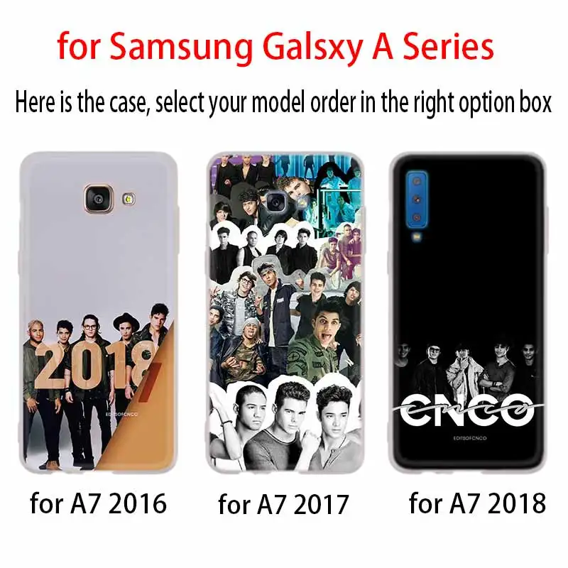 CNCO Christopher VelezFor Samsung Galaxy A10/A30/A40/A50/A70 A9 A8 A6 a7 2018 A3 A5 2017 2016 TPU Case Cover Soft
