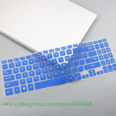 15,6 дюймов чехол для клавиатуры ноутбука Защитная пленка для Asus VivoBook 15 YX560U Y5000 X507 X507UA X507U X507UB X507UD X560 x560ud - Цвет: Blue