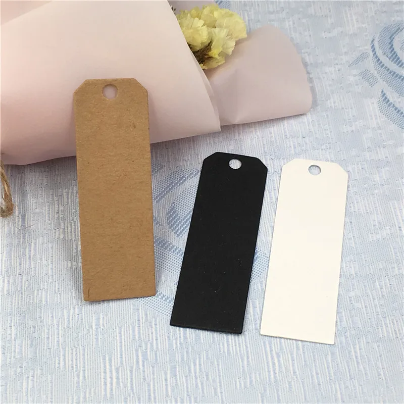

200Pcs/Lot Vintage Kraft T Shape Patterns Paper Card Tags Labels With Bow-knot Love Hole For Engagement Bookmark Price Hang Tags