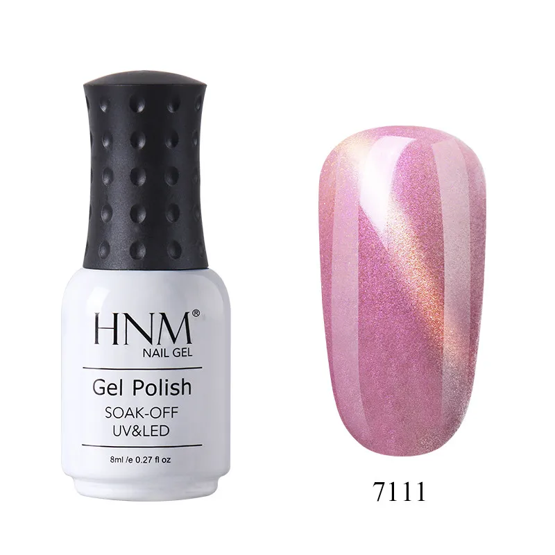 HNM Jade Cat Eye Series УФ-гель для ногтей 8 мл светодиодный Гель-лак для ногтей Полупостоянный растворяемый Гель-лак Лаковая эмаль - Цвет: 7111