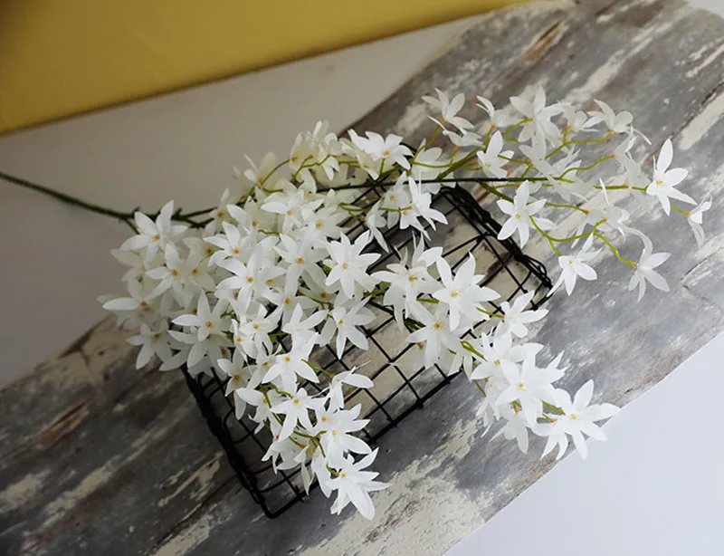 Flone Wedding Cherry Decoration Artificial Silk Flower Branch Fake Flowers Birthday Party Living Room Decoration Accessories (19)