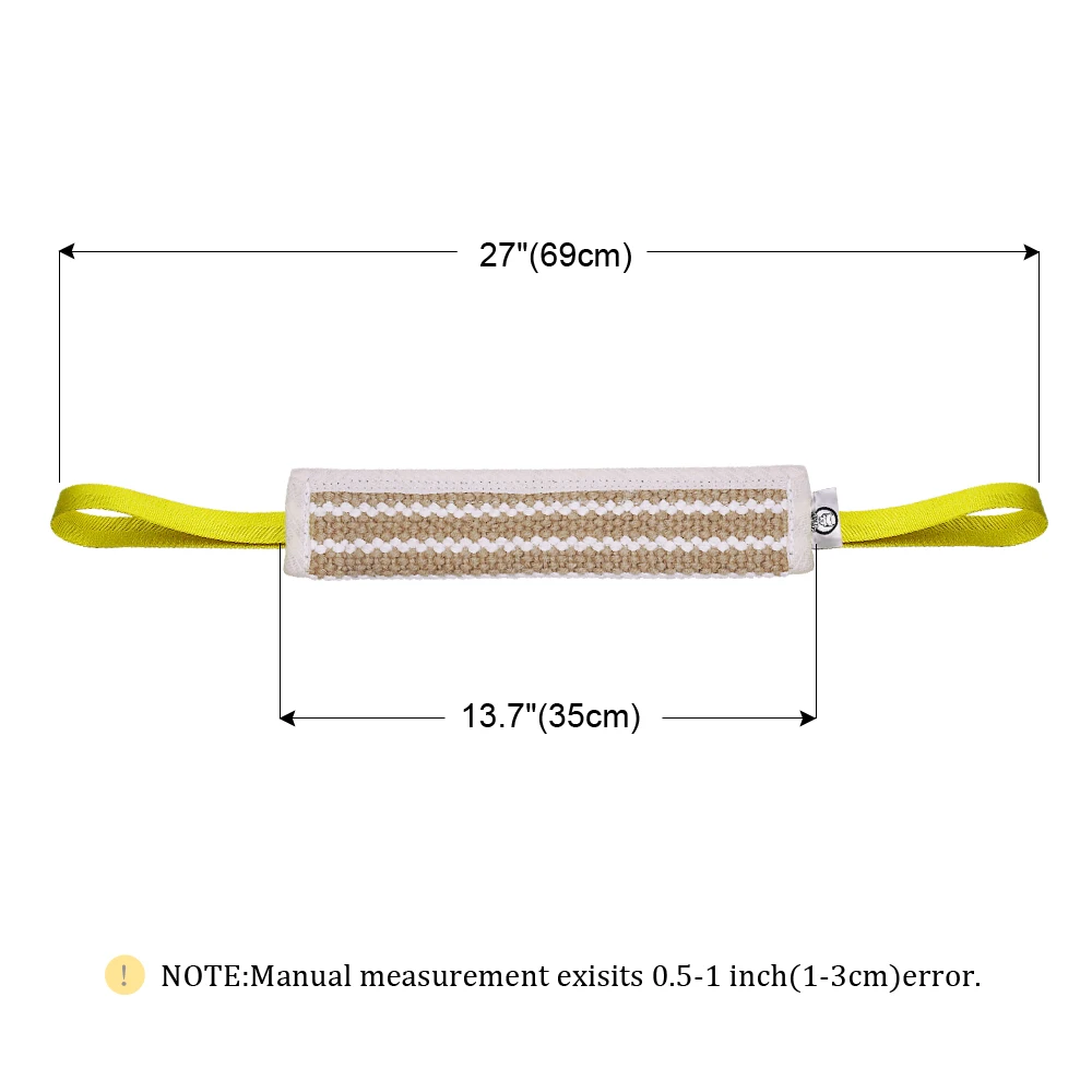 Собака ручка игрушка с 2 ручками из натурального джута собак Обучение, игры, игрушки Жевательная игрушка для домашнего питомца укус подушка для полиции K9 шутцхунд боксеры Пособия по немецкому языку пастырь