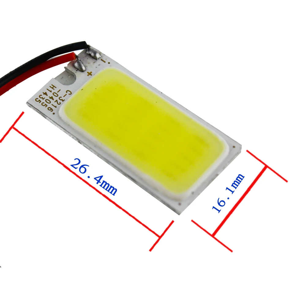 4 шт. 20 Светодиоды SMD COB автомобильный T10 + Festoon панельный светильник плафон лампы 12 V