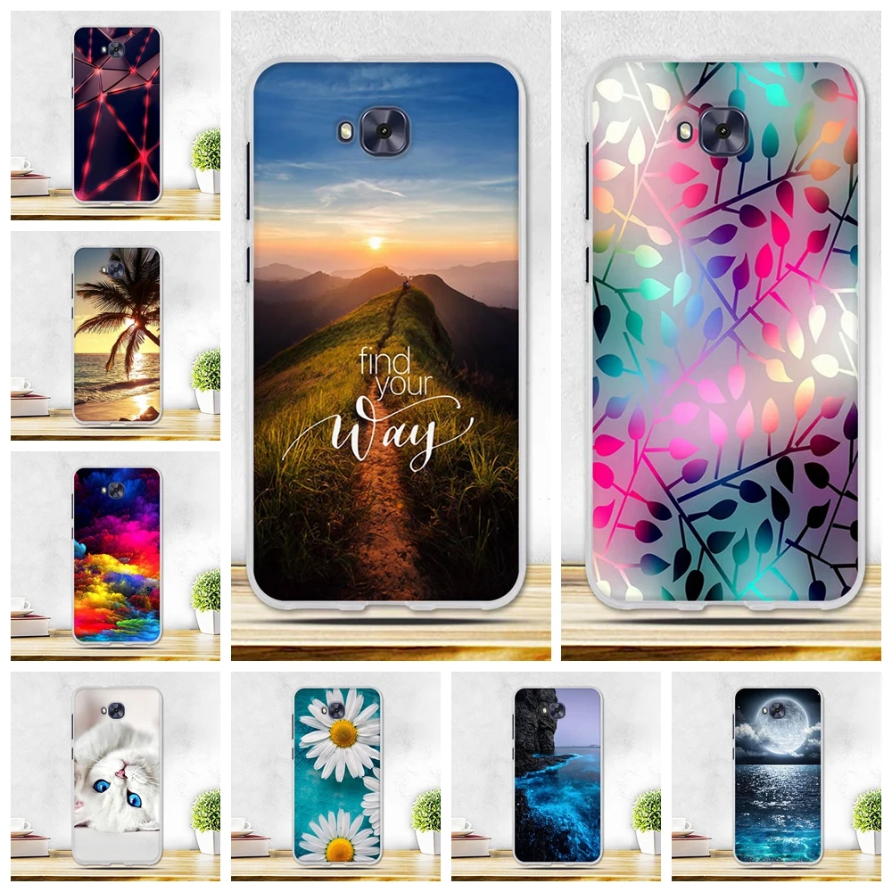 

Paint Cases For Asus Zenfone 4 Selfie ZD553KL Cover Case Soft TPU Cover for Asus Zenfone 4 Selfie ZD553KL 5.5" Case Phone Bags