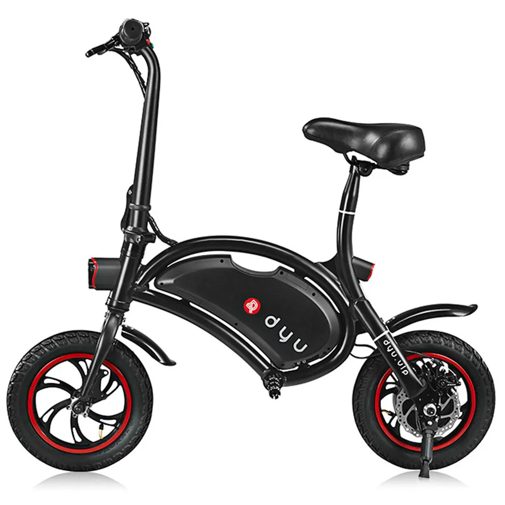 

Free Shipping 100% Original DYU D1 12 inch Wheels 10Ah Smart Folding Electric Bicycle Bike ( Deluxe Version )