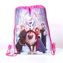 Дисней мультфильм Дети Замороженные сумка для хранения девочка подарок на день рождения Карманный малыш плавательный посылка Косметическая кукла игрушка сумка