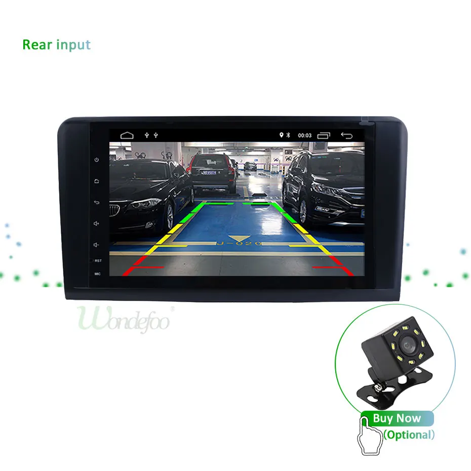 Cheap Android 9.0 4G 64G car GPS For Mercedes Benz ML GL W164 ML350 ML500 GL320 X164 ML280 GL350 GL450 radio stereo navigation NO DVD 30