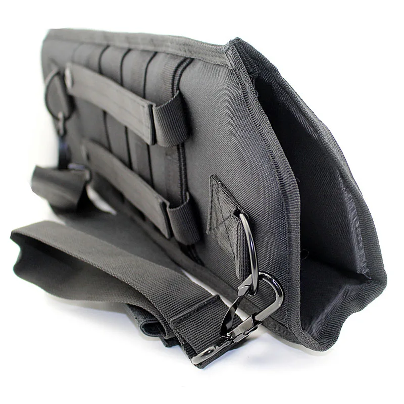 Polegadas Tático Shotgun Bainha Bolsa Molle Ombro Sling Case Acolchoado Rifle Coldre 19 9 19 polegadas tático shotgun bainha saco molle