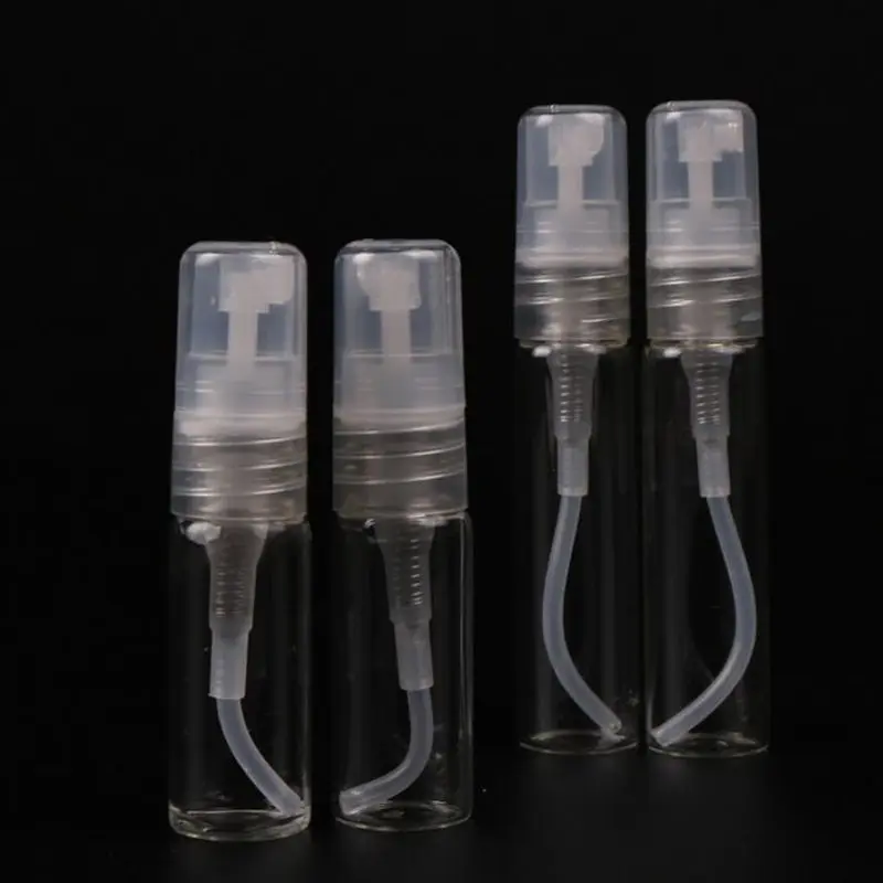 5 мл 10 маленькие прозрачные стеклянные флаконы-распылители для духов флаконы