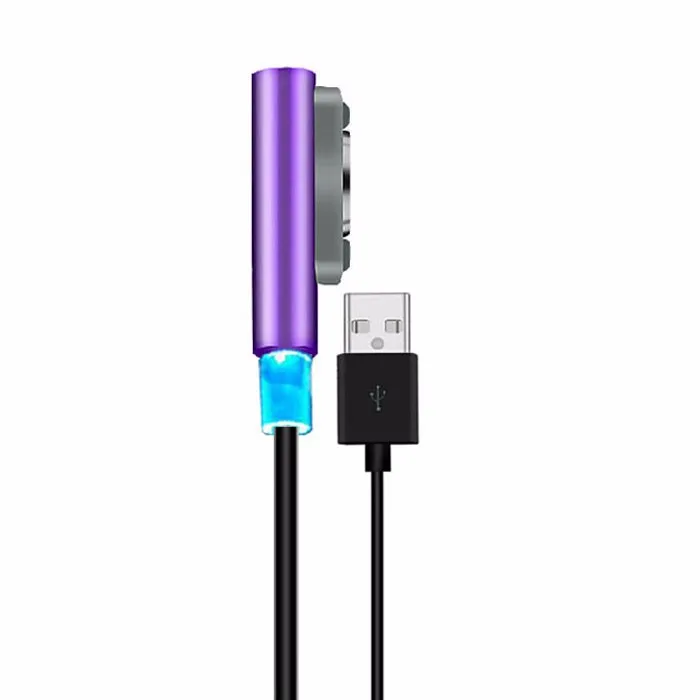 

NEW set 1pc High Quality Magnetic Charging Data Cable With LED Light Compatible For Sony Xperia Z3 L55t Z2 Z1 Compact XL39h #S