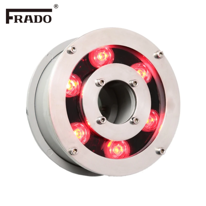 6w 9w 12w 15w 18W 12V подводный пруд Свет IP68 белый/теплый белый RGB светодиодный фонтан свет