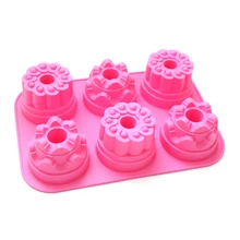 Silicone Soap Mold for Soap Making Forms Flower Chocolate Candy Mould DIY Cake Decorating Tool new arrival twelve constellations set silicone cake mold chocolate toilet soap making auxiliary tool