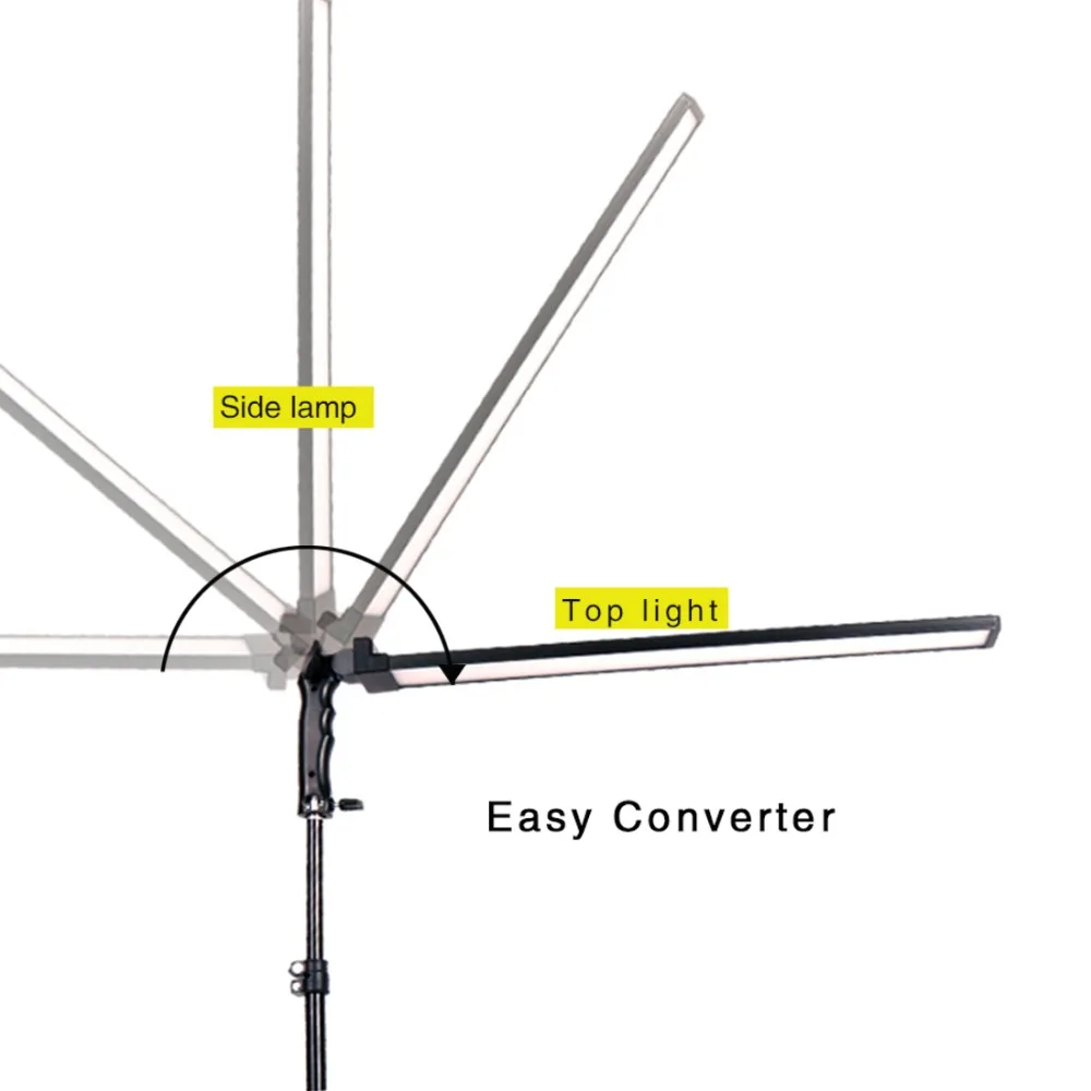 GSKAIWEN фотографии светильник студийный светодиодный светильник ing комплект Регулируемый светильник с светильник стенд Штатив для видеосъемки заполнить светильник