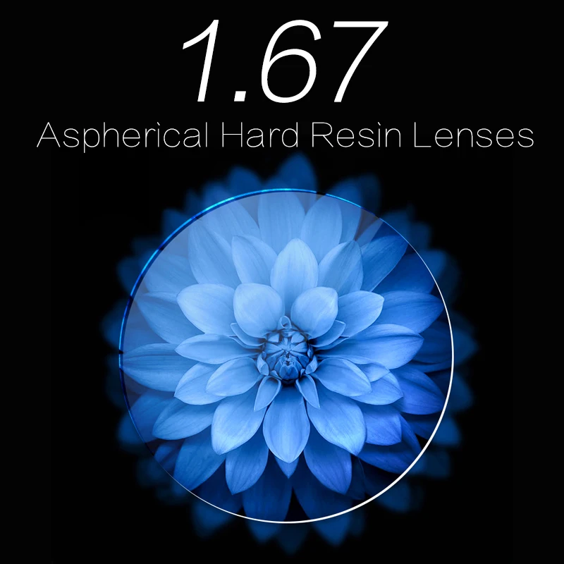 

Anti Fatigue 1.67 Anti Ultraviolet Radiation A Pair Of Vision Lenses For Myopia /Hyperopia Reading Glasses 1.67 Aspherical Lens