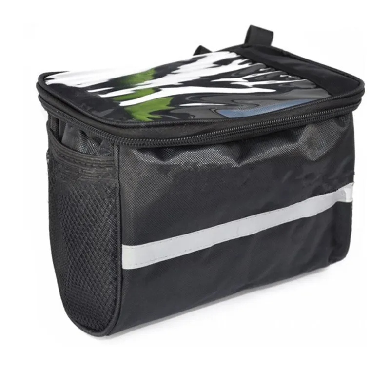 

Bike Hiking MTB Front Frame Waterproof Riding Cycling Bike Handlebar Bag Bicycle Front Tube Pocket Pack Travel Basket Waist Bag