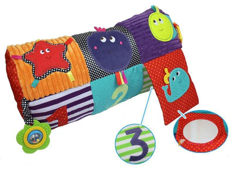 Новорожденных раннего образования многофункциональная подушка мат для скалолазания игрушки для ребенка 0-12 месяцев для занятий с