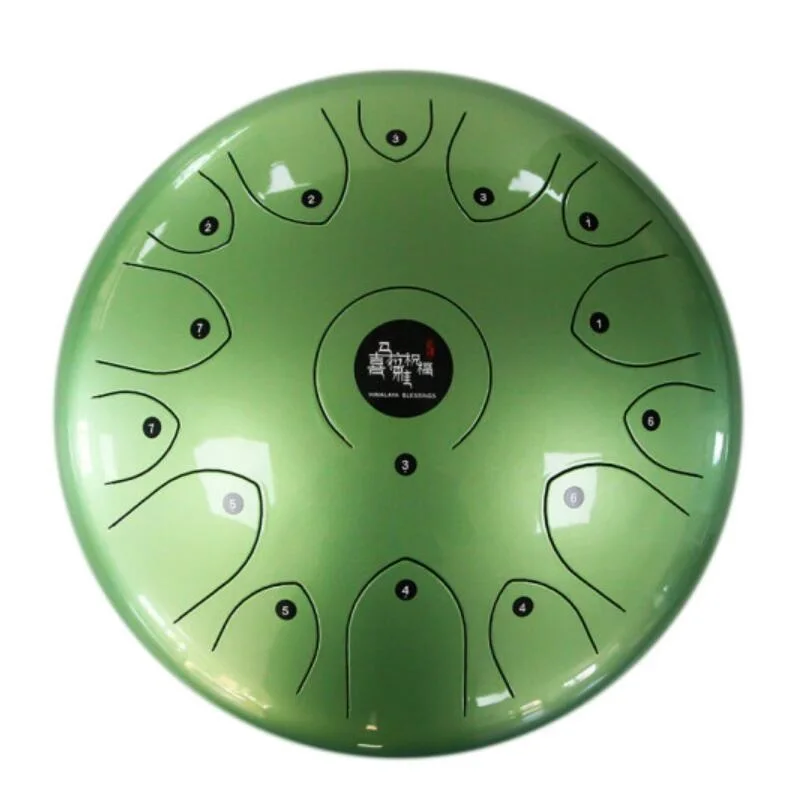 14 дюймовый стальной язык барабан HandPan барабана Металлический Тон C 11 тонов ручной