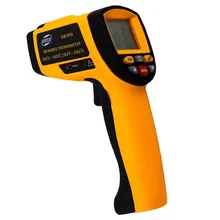Ручной инфракрасный термометр gm1850 Температура Диапазон 200~ 1850 Цельсия 0.1 до 1.00 Регулируемый Температура метр тестер RS232