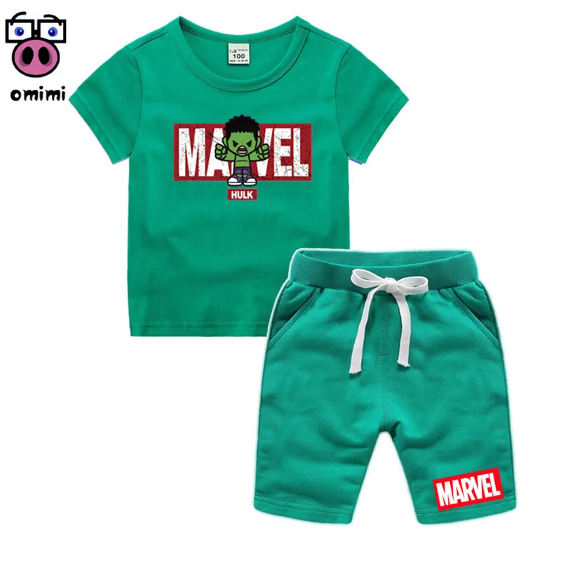 Детская одежда MARVEL HULK Group комплект одежды с героями мультфильмов для девочек