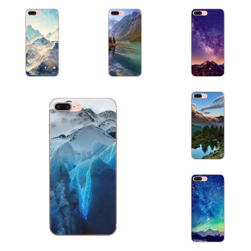 Чехол для мобильного телефона LG G4 G5 G6 K4 K7 K8 K10 2017 V10 V20 V30 Stylus Nexus 5 5X G2 G3 mini spirit Snowy Mountain