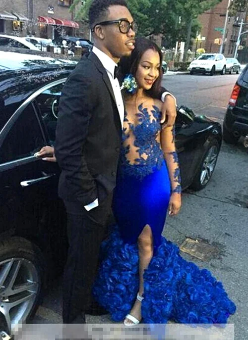 Royal blue mermaid prom dresses 2017 Royal blue mermaid prom dresses 2017