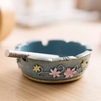 

Garden Resin Ashtray Living Room Coffee Table Creative Office Mini Personalized Ashtray