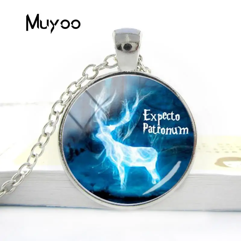 2018 новый дизайн модное винтажное ожерелье с белой совой Патронус олень ожерелья