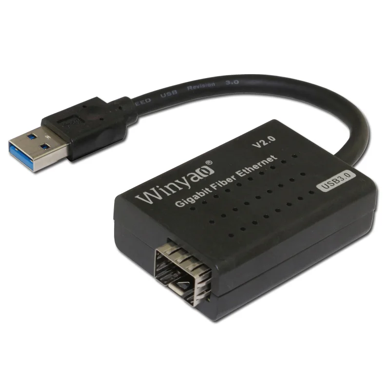 Winyao USB1000F USB3.0 к SFP 1000 м гигабитное волокно NIC Ethernet Сетевая карта для ПК ноутбук rtl8153 чипсет для медиаконвертера