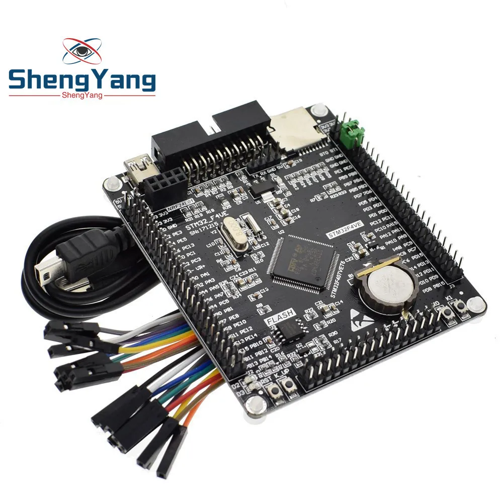 Шэньян STM32F407VET6 Совет по развитию Cortex-M4 STM32 минимальная система обучения доска ARM основной плате