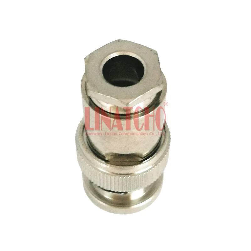 10 шт. RF rg58 rg142 rg141 lmr195 50ohm кабель перегородки собрать и установить bnc штепсельный разъем