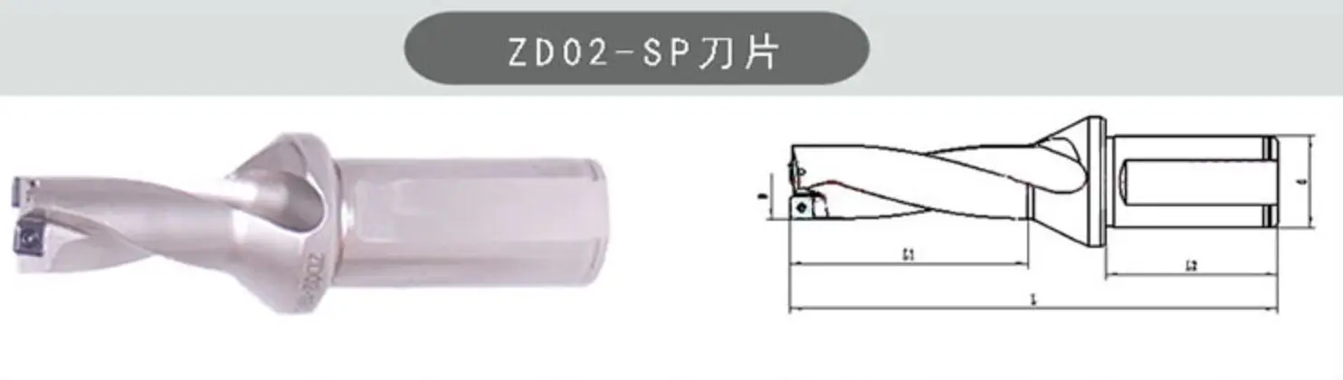 WC-C25-4D-SD21, Высококачественная вставка индексируемая дрель, U сверла, Индексируемые вставные сверла, подходит для WCMX040208