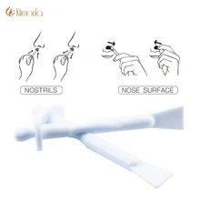 5 шт./10 шт. для удаления носовых волос, очищающие пластиковые палочки с двойной головкой, восковые нагреватели, профессиональные аксессуары для макияжа, инструменты