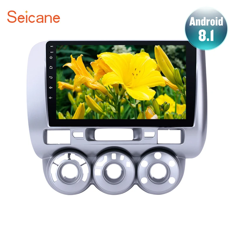 

Seicane Android 8.1 Car Multimedia Player for 2004-2006 2007 HONDA Jazz Manual AC Left Hand Drive 9 Inch Radio GPS navigation
